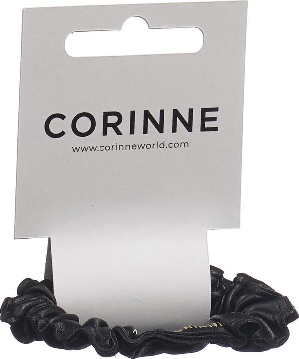 Produktbild Corinne Haargummi vegan Scrunchie narrow black