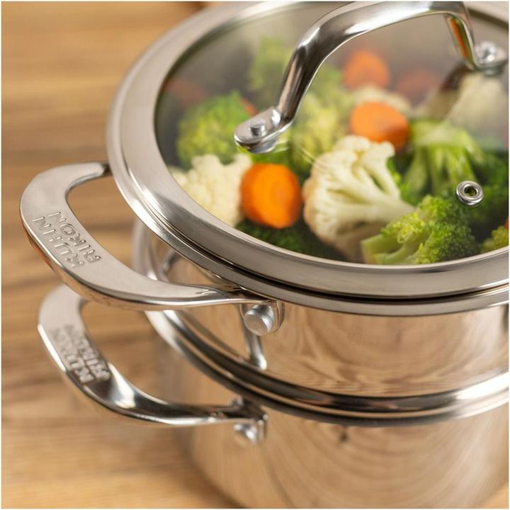 Actual product image Kuhn Rikon ALLROUND 2-tier steamer set 3.1 L • Ø 20cm (20 cm, Metal)