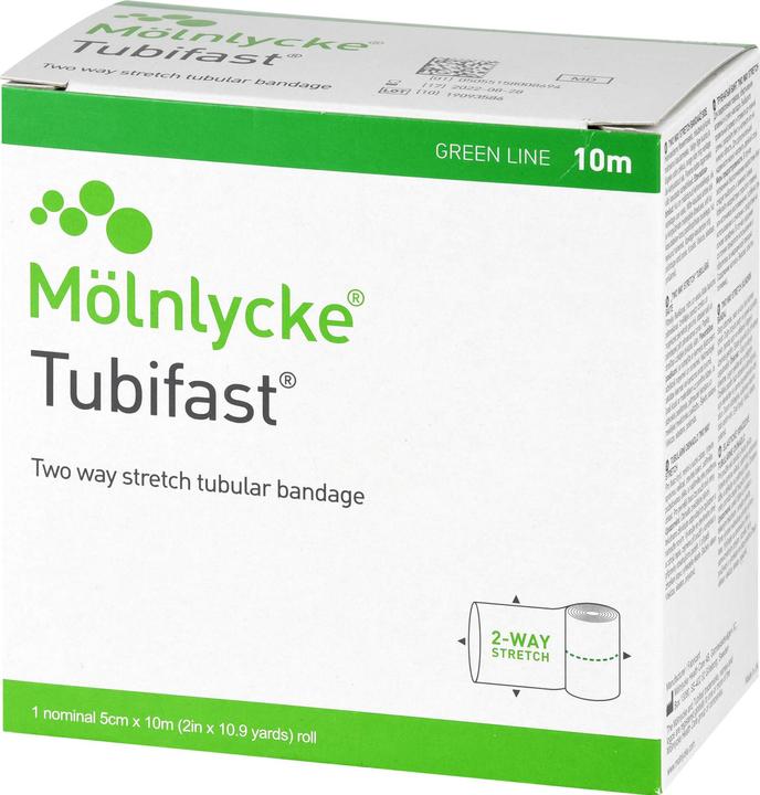 Produktbild Mölnlycke Schlauchbandage 5cmx10m grün
