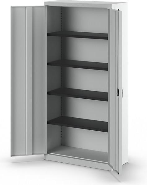Actual product image Mauser Steel cabinet with hinged doors (95 x 42 x 195 cm)
