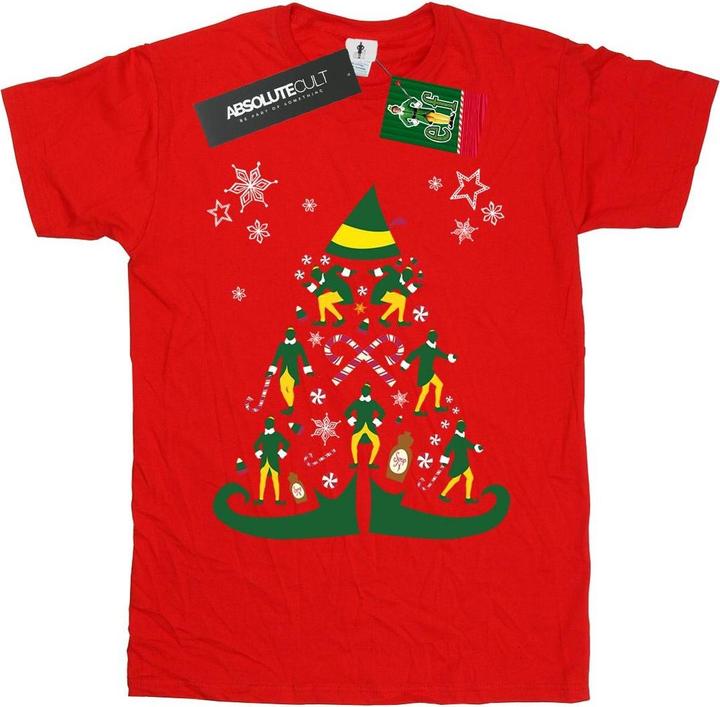 Produktbild Elf Christmas Tree TShirt (S)
