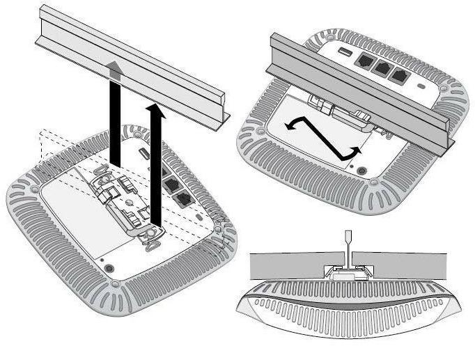 Actual product image Aruba Ap-220-Mnt-C1 (Mounting kit)