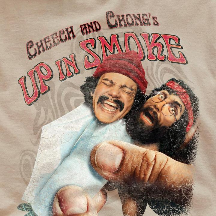 Image du produit Cheech & Chong - T-shirt UP IN SMOKE ROLLED UP - Homme (XL)