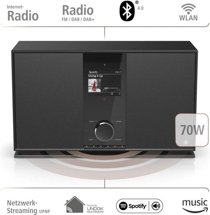 Actual product image Hama DIR3605MSBT (Web radio, DAB+, Bluetooth, Wi-Fi)