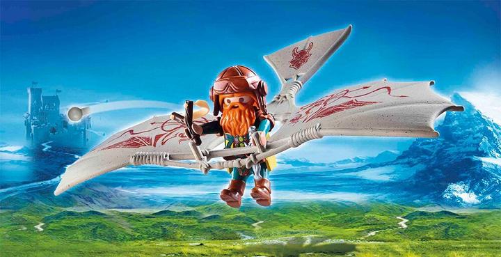 Actual product image Playmobil Dwarf flying machine (9342, Playmobil History)