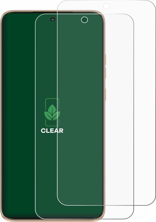 Produktbild ScreenLeaf Schutzfolie nachhaltiger Displayschutz Displayschutzfolie Folie Klar Transparent (2 Stück, Motorola Edge 50 Neo)