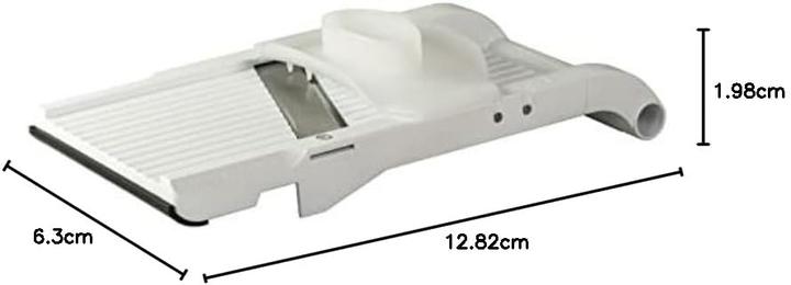 Immagine prodotto Benriner Mandolina giapponese Jumbo n. 120 in plastica bianca