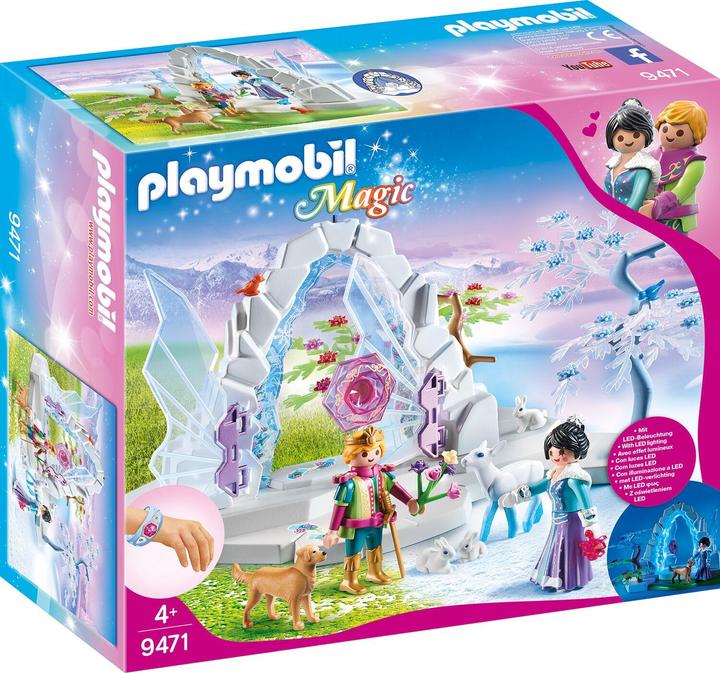 Actual product image Playmobil Crystal gate to the winter world (9471)