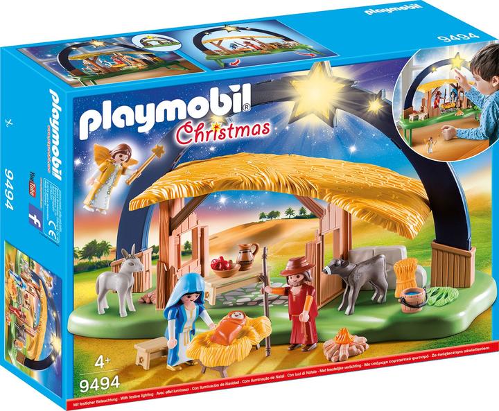 Playmobil Lichterbogen Weihnachtskrippe (9494)