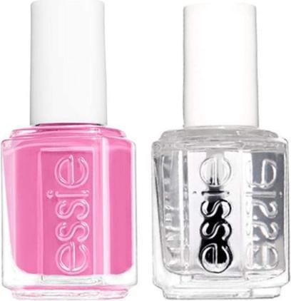Essie Set manichiura/pedichiura Nail Lacquer No.20 Lovie Dovei, 13.5ml Topcoat Good to go, 5ml (20 Lovie Dovei, Farblack, Top Coat)