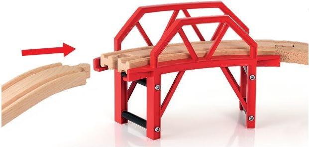 Produktbild Brio Bahnbrücke mit Auffahrten