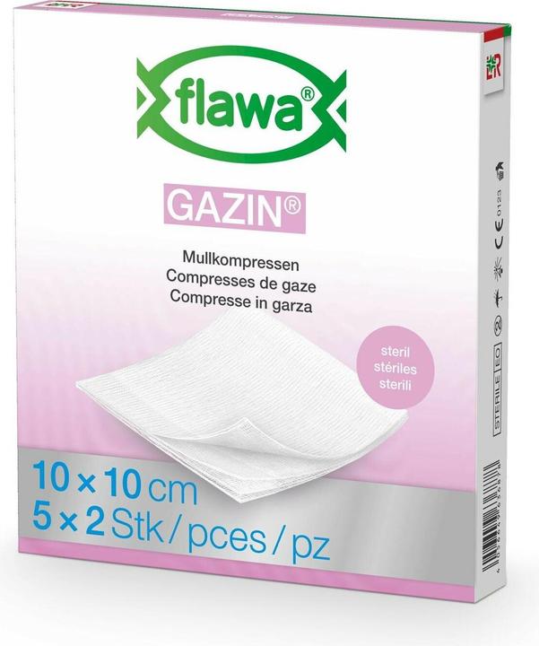 Immagine prodotto Flawa Gazin Mullkompressen 7.5x7.5cm steril