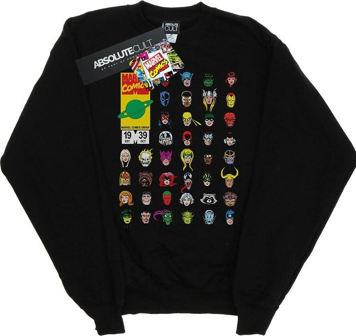 Comics Heads Cover Sweatshirt (XXL)