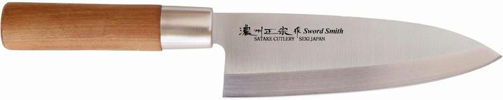 Satake Noushu Masamuke Saku Chrome Deba -kokkiveitsi (16 cm)