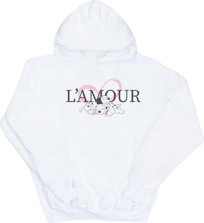 Actual product image Disney Girls 101 Dalmatians L'Amour Hoodie (140, 146)