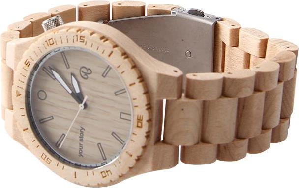 Produktbild Bambuu Holzuhr (Analoguhr, 46 mm)
