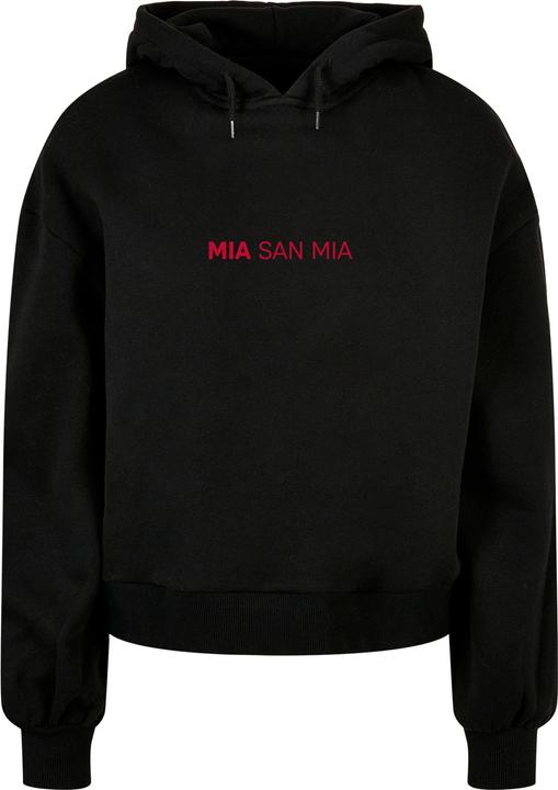 FC Bayern München Ladies Mia San Mia Red Organic Oversized Hoody - 115225