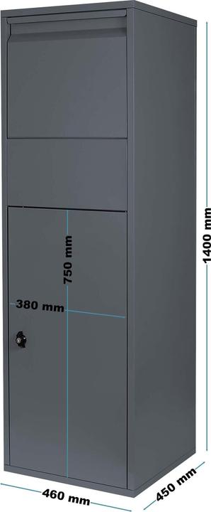Produktbild Wiltec Paketkasten