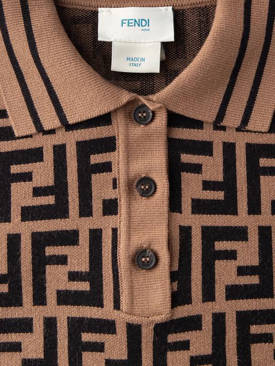 Immagine prodotto Fendi Magliette e polo per bambini marrone (12)