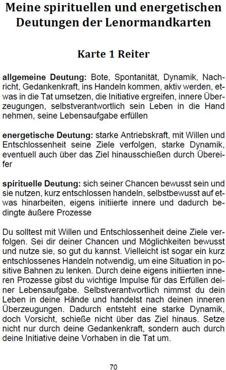 Image du produit Der magische Seelenblick mit den Lenormandkarten (Allemand, Andrea Rosenthal, 2022)