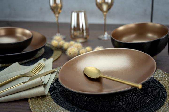 Productafbeelding CreaTable Glamour Goud (16 Stuk)