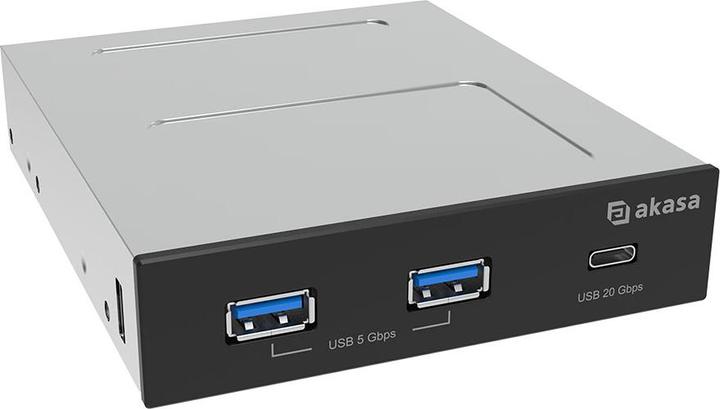 Produktbild Akasa USB hub USB + 2x Type-C (USB-C, 2 Ports)