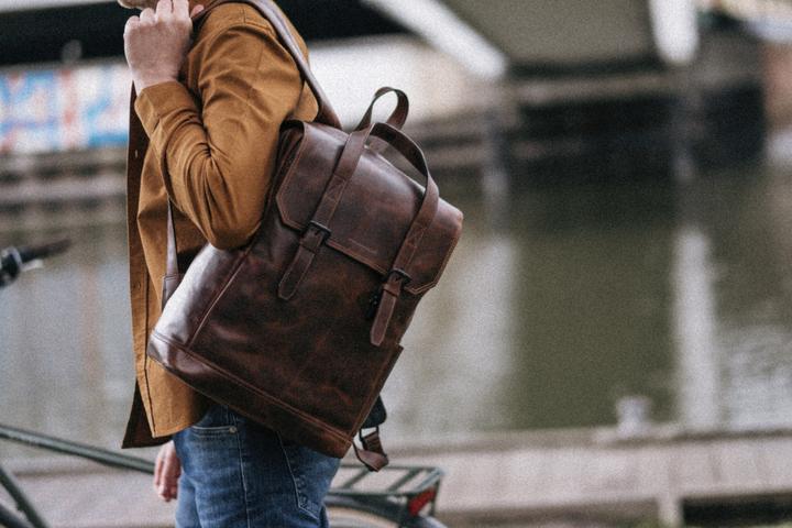 Actual product image Maverick Backpack Original 15.6 Brown