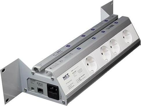 Actual product image Anel NET-PWRCTRL ADV REDUNDANT 19" - 8 Ethernet/Internet controlled sockets, 10A (8 x, 1.80 m)