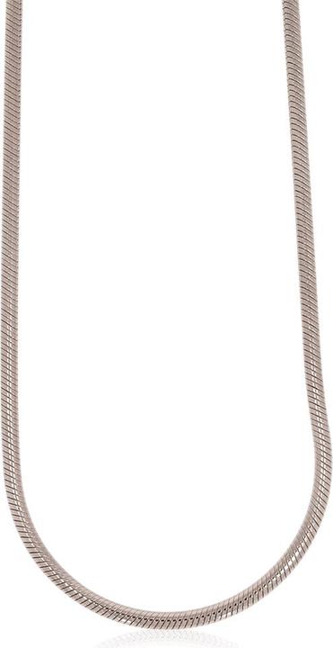 Xen Schlangenkette 42 cm lang aus 925 Silber rhodiniert (925 Sterling Silber, 42 cm)
