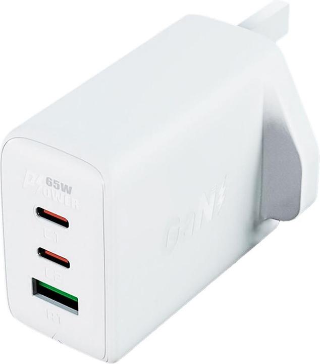 Image du produit Baseus Acefast GaN Fast Charger 2xUSB-C + 1xUSB-A 65W, UK (65 W)