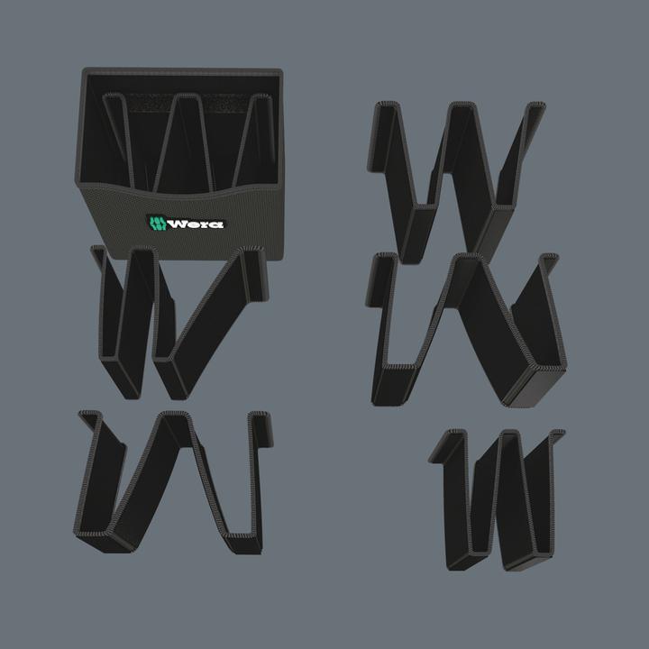 Image du produit Wera Kraftform 2go 300 (Vis fendues, Torx (TX), Cruciforme PZ, Recouvrement cruciforme Phillipps (PH))
