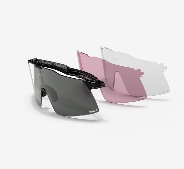 Produktbild Van rysel Fahrradbrille RR 900 Perf Zeissgläser Pack grau (Multicolor, Multicolor)