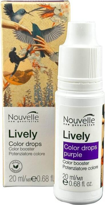 Produktbild Nouvelle Lively Color Drops Purple 20 ml (Violett)