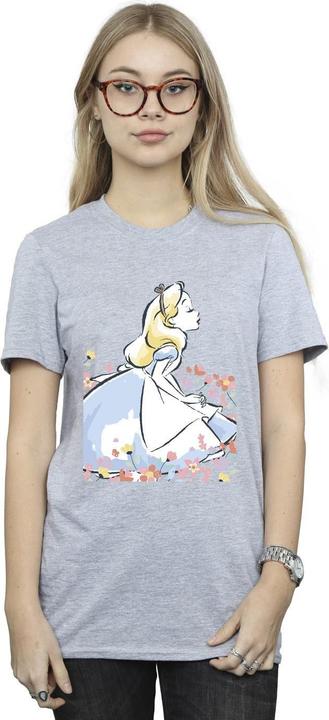 Produktbild Disney Alice In Wonderland Sketch Flowers TShirt (XXL)