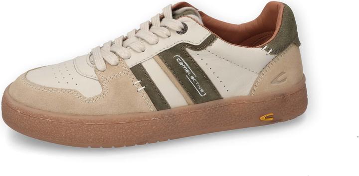 Camel Active Sneaker Split/Nappa BEIGE/grün