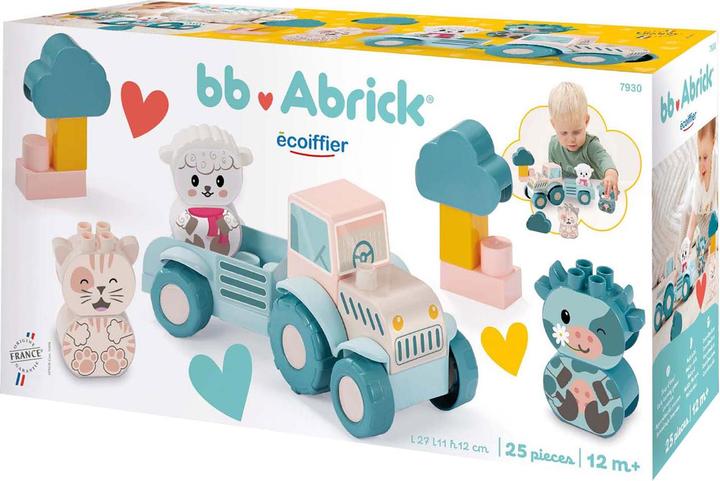 Produktbild Abrick Ecoiffier Baby Mein erster Traktor mit lustigen Tieren
