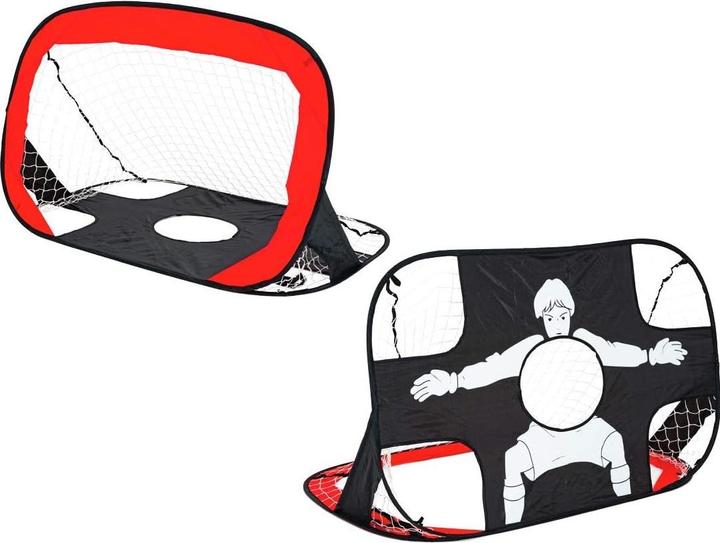 Actual product image Out of the blue 2-in-1 pop-up football goal 120x80cm