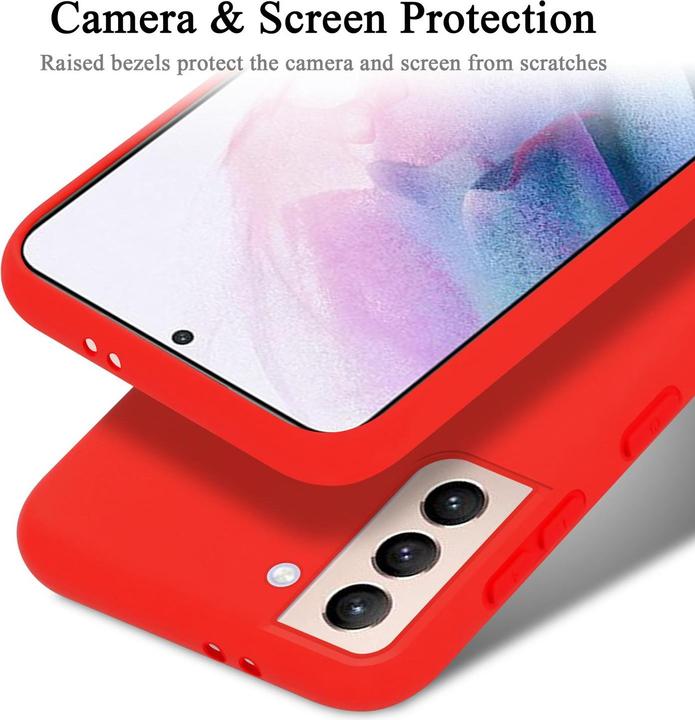 Produktbild Cadorabo TPU Liquid Silicone Case Cover (Samsung Galaxy S21+)