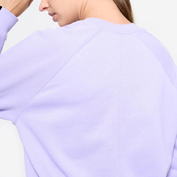 Image du produit Domyos Sweatshirt Damen Baumwollgewebe - lavendel (L)