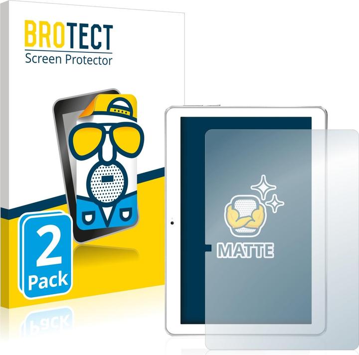 Actual product image BROTECT Anti-glare screen protector matt (2 Piece, X108 10")
