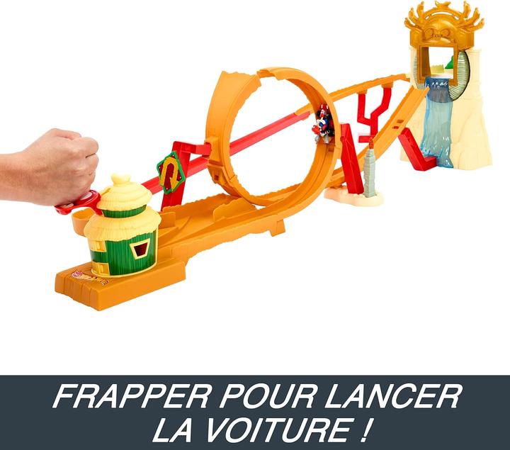 Actual product image Hot Wheels Mario Kart Kong Island Track Set
