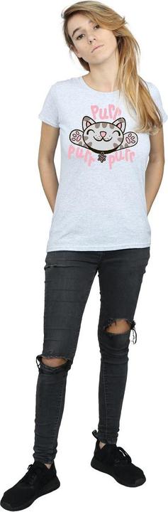 Actual product image Big Bang Theory Womens/Ladies Soft Kitty Purr Cotton T-Shirt (XL)