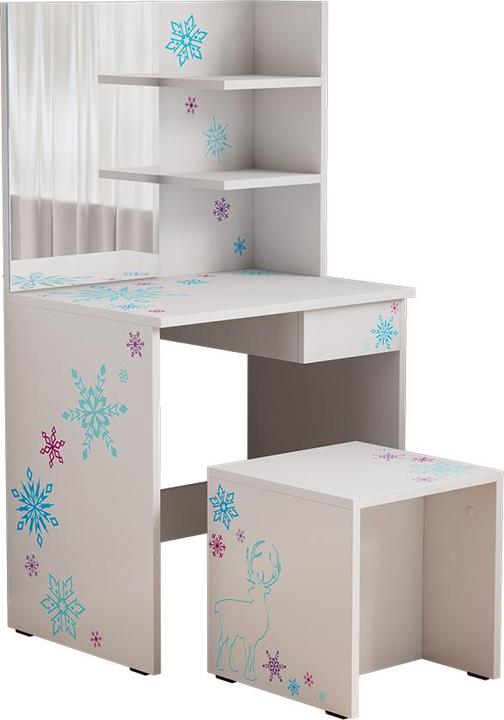 Image du produit Oskar-Store Schneeflocke mit Hocker (55 x 40 x 103 cm)