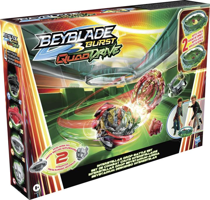 Produktbild Hasbro Beyblade Burst QuadDrive Interstellar Drop Battle Set (Multilingual)
