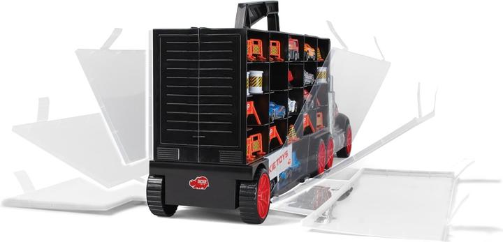 Actual product image Dickie Truck/storage case with cars