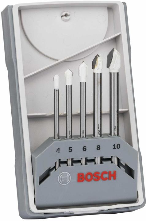 Actual product image Bosch Professional Zubehör Glass and tile drill 5 pieces (4.0-10 mm)