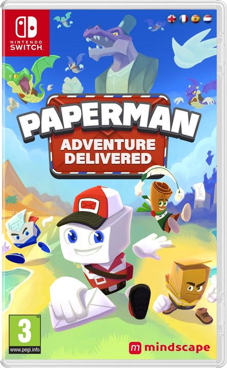 Produktbild Mindscape Paperman : Adventure Delivered (Switch, Switch Lite, Switch OLED, EN)