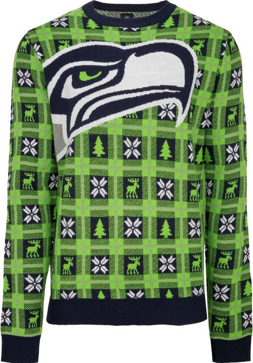 Produktbild Majestic NFL Seattle Seahawks Big Logo Sweatshirt Herren (S)
