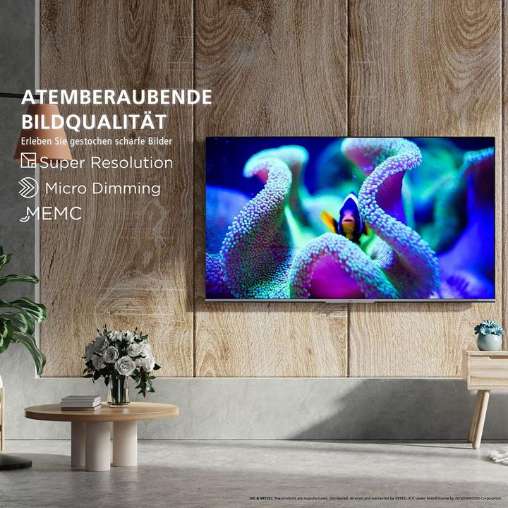 Immagine prodotto JVC LT-50VUQ3455 LED-TV UHD QLED TIVO (50", QLED, 4K, 2024)