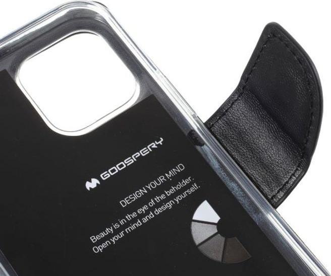 Actual product image Goospery Bravo Diary Series (Apple iPhone 12 Pro Max)